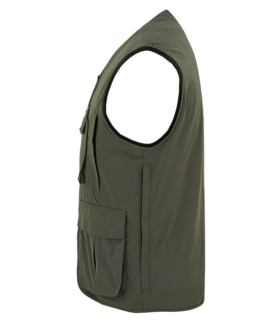 Gilet da caccia KONUSTEX VERDALIS verde