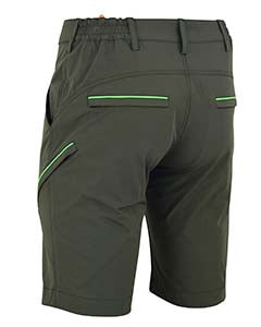 Pantalone Trekking corto KONUSTEX NEXXO TROUSERS SHORT verde