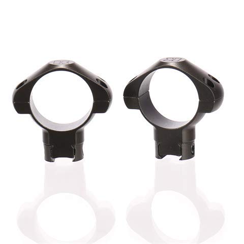 KONUS STEEL-AG 30 mm -HIGH Set di Anelli di Montaggio per Ottiche in Acciaio di Alta Qualità