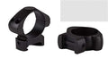 KONUS STEEL 25,4 mm -LOW Set di Anelli di Montaggio per Ottiche in Acciaio di Alta Qualità