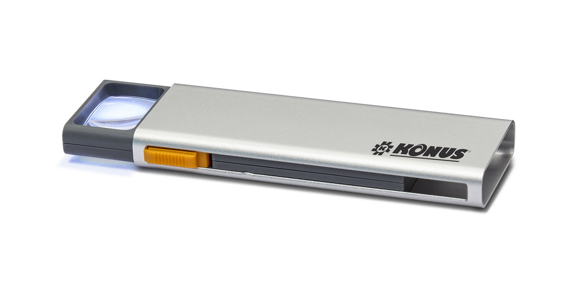 DUAL Lente 3X-6X con LED Ricaricabile