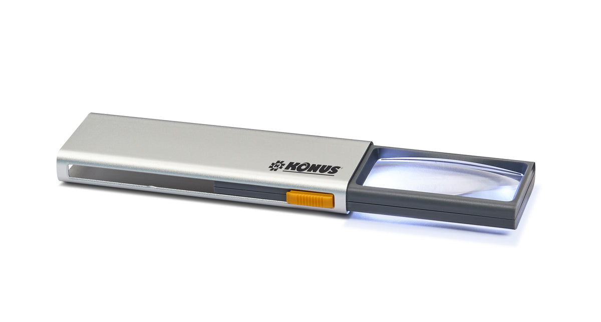 DUAL Lente 3X-6X con LED Ricaricabile