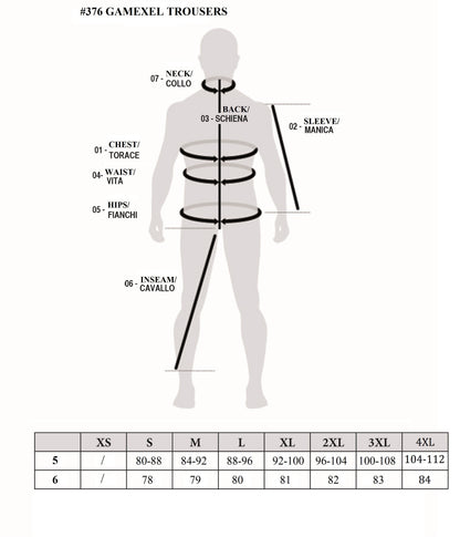 Pantalone caccia KONUSTEX GAMEXEL impermeabile verde 376
