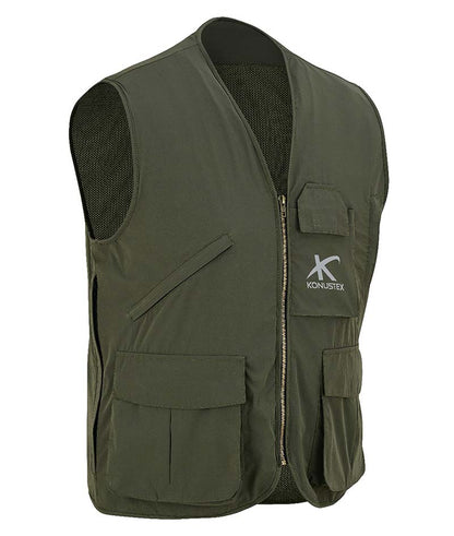Gilet da caccia KONUSTEX VERDALIS verde