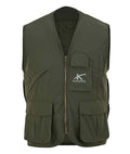 Gilet da caccia KONUSTEX VERDALIS verde