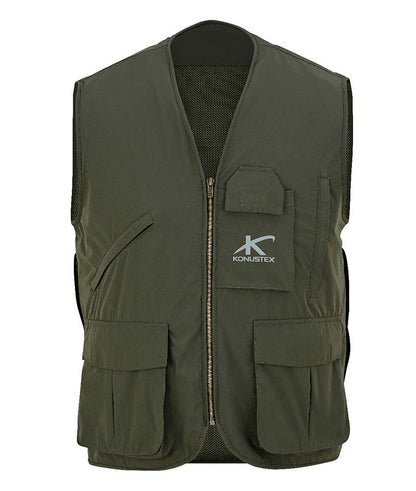 Gilet da caccia KONUSTEX VERDALIS verde