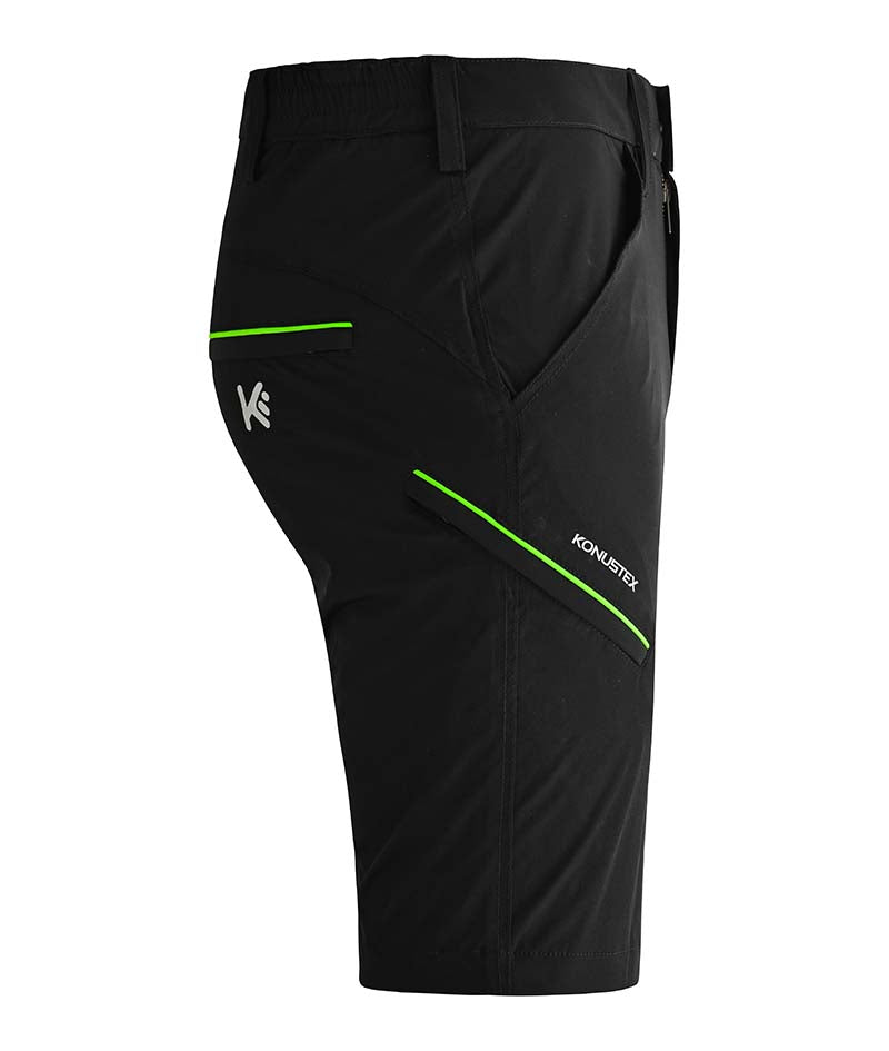 Pantalone Trekking corto KONUSTEX NEXXO TROUSERS SHORT nero