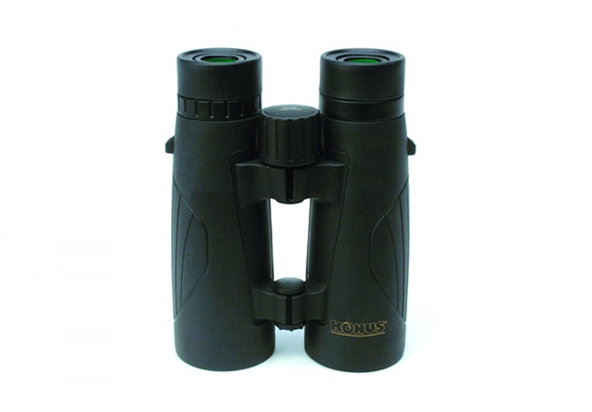 KONUS TITANIUM OH 10x42 Binocolo con Prismi BAK-4 a Tetto e Ponte Aperto, Zoom 10x42
