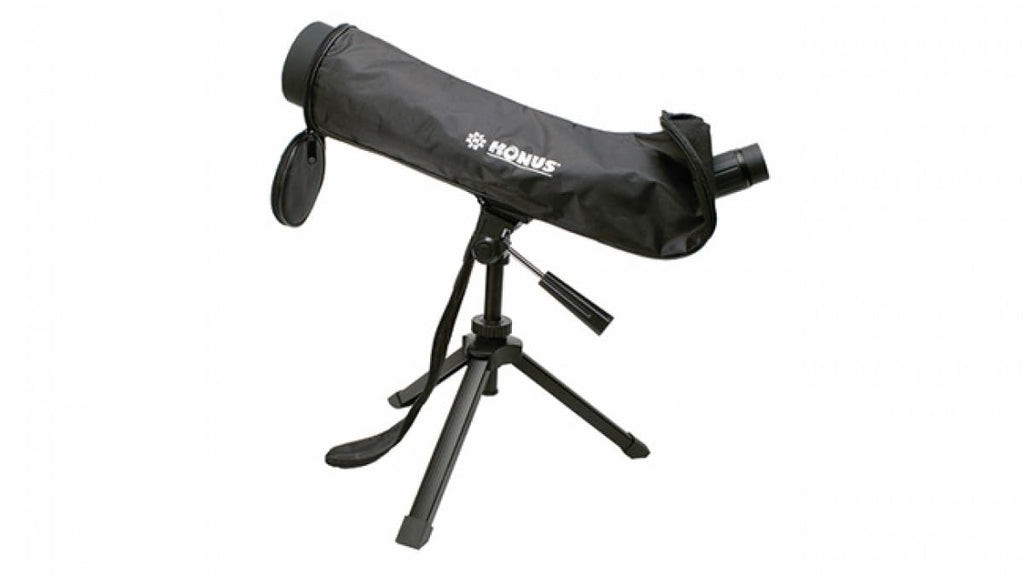 KONUS KONUSPOT-65 Cannocchiale da Caccia e da Tiro, Ideale per Birdwatching anche all'Alba e al Crepuscolo, Zoom/Diametro 15-45x65
