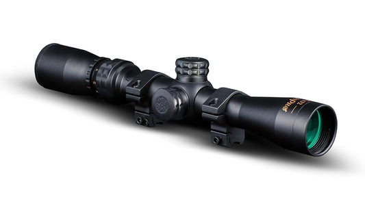 KONUS KONUSPRO Fucili Calibro 22 e Bersaglio in Movimento e Correzione Automatica del parallasse, Zoom 2-7x32, Colore Nero, Taglia Unica, 7260