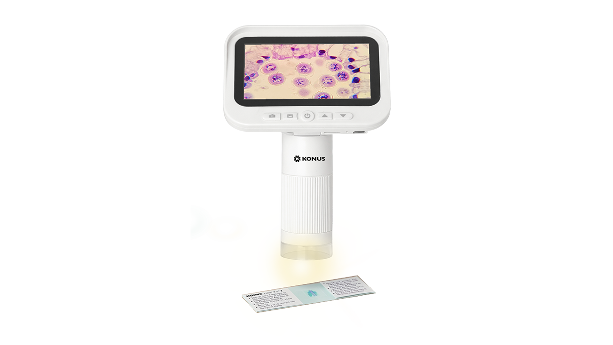 KONUSPIX Microscopio Zoom 900X