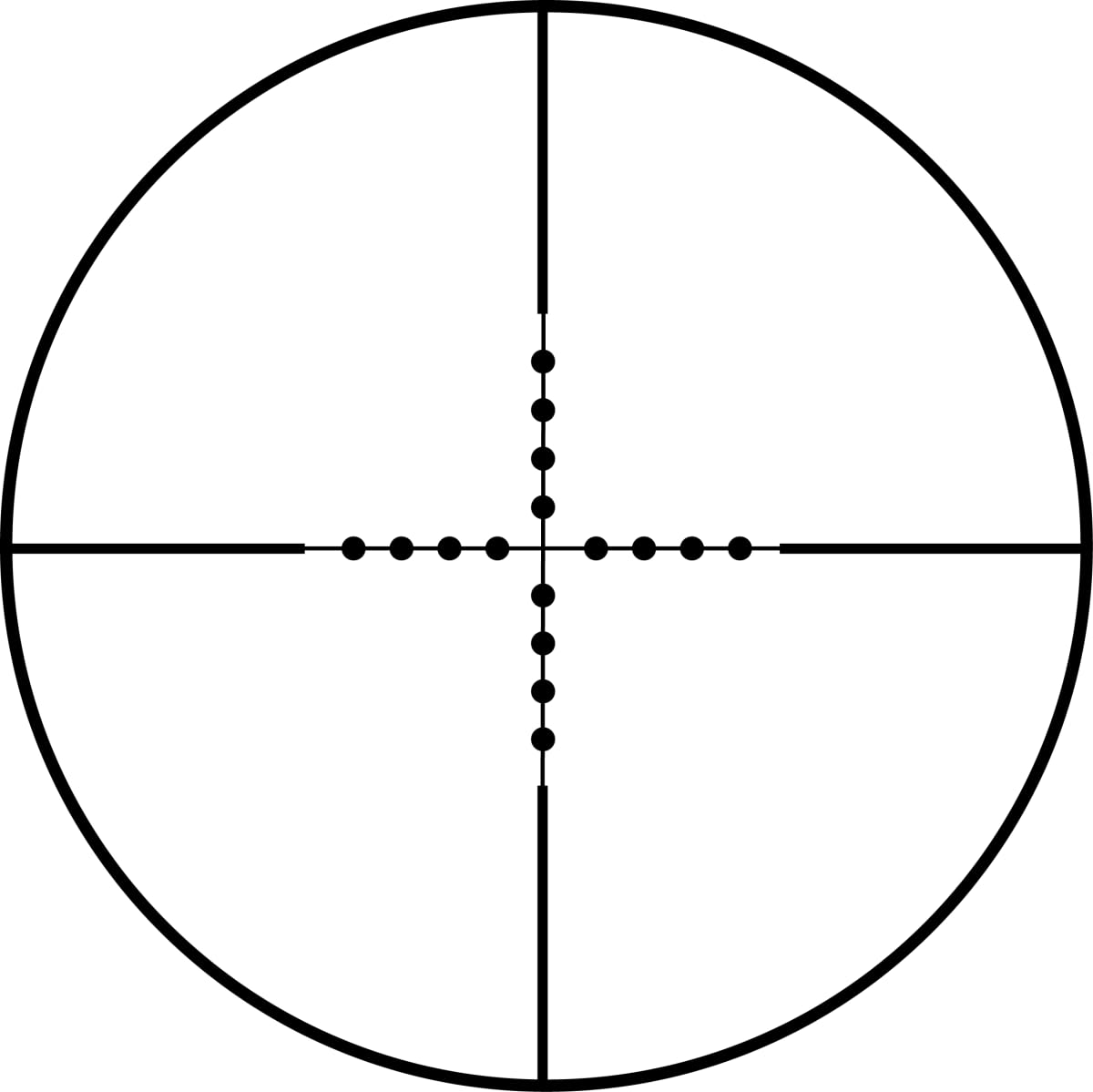 KONUS KONUSPRO MIL-DOT 6-24x44 per Armi di Grosso Calibro e Correzione Automatica del parallasse, Zoom 6-24x44