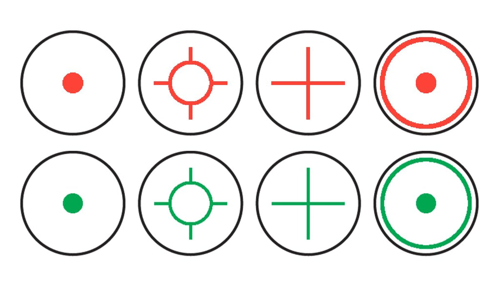 KONUS Ottica con 4 Tipi Diversi di Reticoli