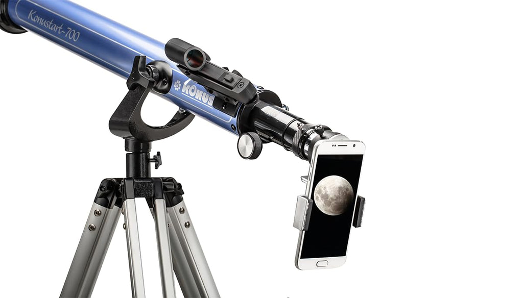 Konus KONUSTART-700 B, Telescopio Astronomico Rifrattore Unisex Adulto, Multicolore, Diametro 60mm/Lunghezza Focale 700mm f/11.6