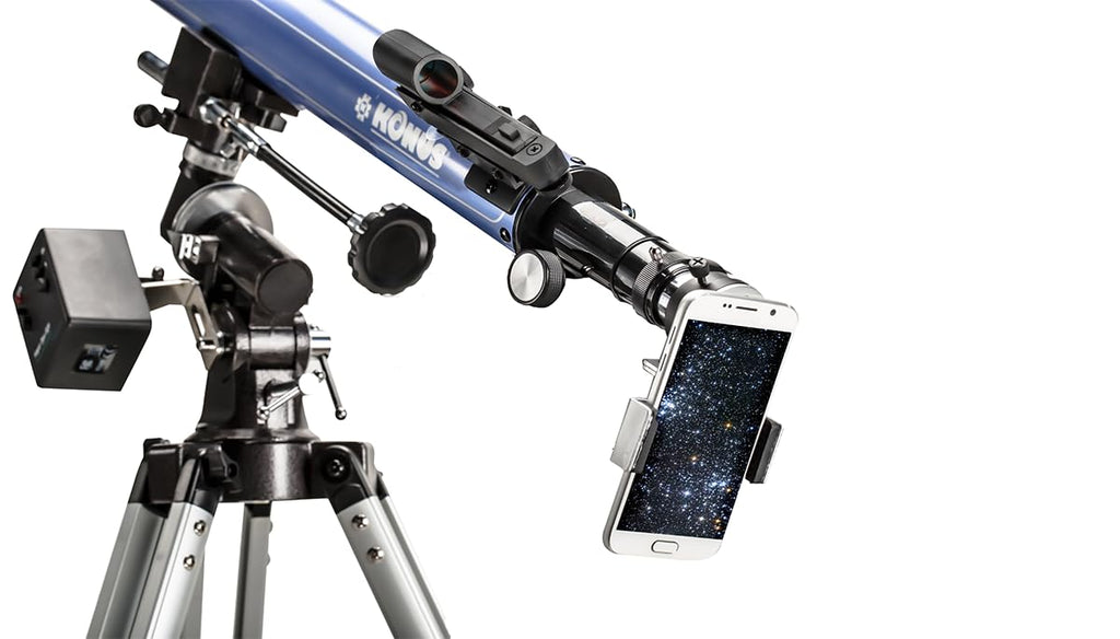 Konus KONUSTART-900B, Telescopio rifrattore con treppiede Unisex-Adulto, Blu, Size D.60/Size F.900