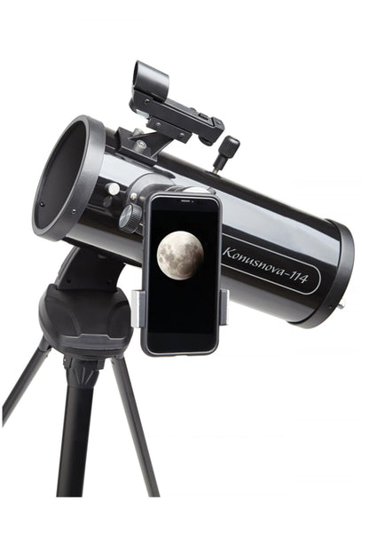 KONUS KONUSNOVA-114 Telescopio Astronomico Rifrattore Newton con Diametro 70 mm, Lunghezza Focale 900 mm e Treppiede.
