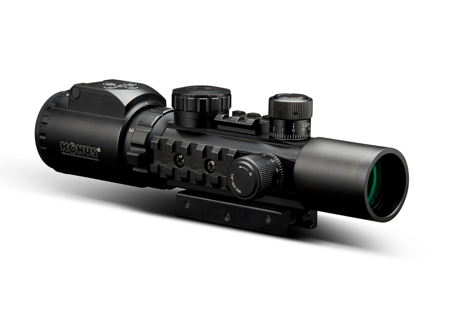 KONUSPRO AS-34 2-6X28 con Diam. 34MM