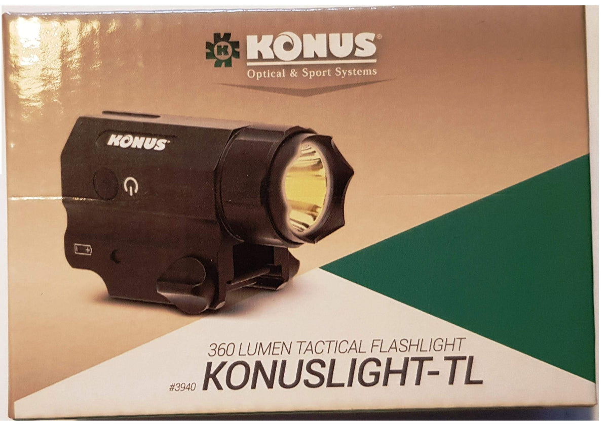 KONUS KONUSLIGHT-TL Torcia Tattica Ricaricabile da Pistola