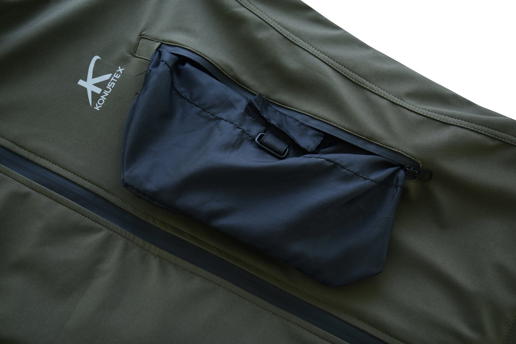 KONUSTEX - Giacca da caccia KONUSTEX GAMEXEL impermeabile leggera #0377 - Caccia Outdoor Ciclismo Fitness, Giacche - OnTheRoad.shop