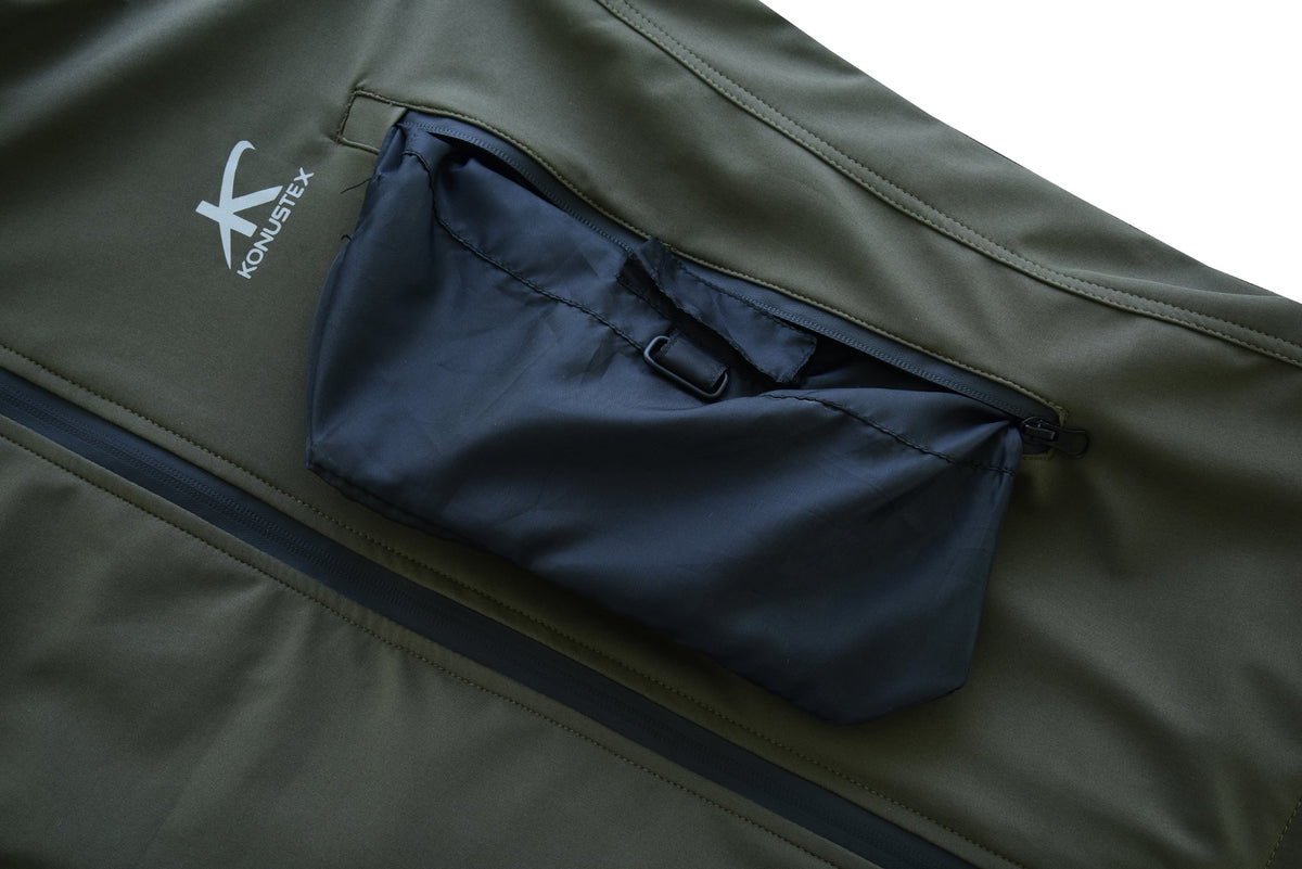 KONUSTEX - Giacca da caccia KONUSTEX GAMEXEL impermeabile leggera #0377 - Caccia Outdoor Ciclismo Fitness, Giacche - OnTheRoad.shop