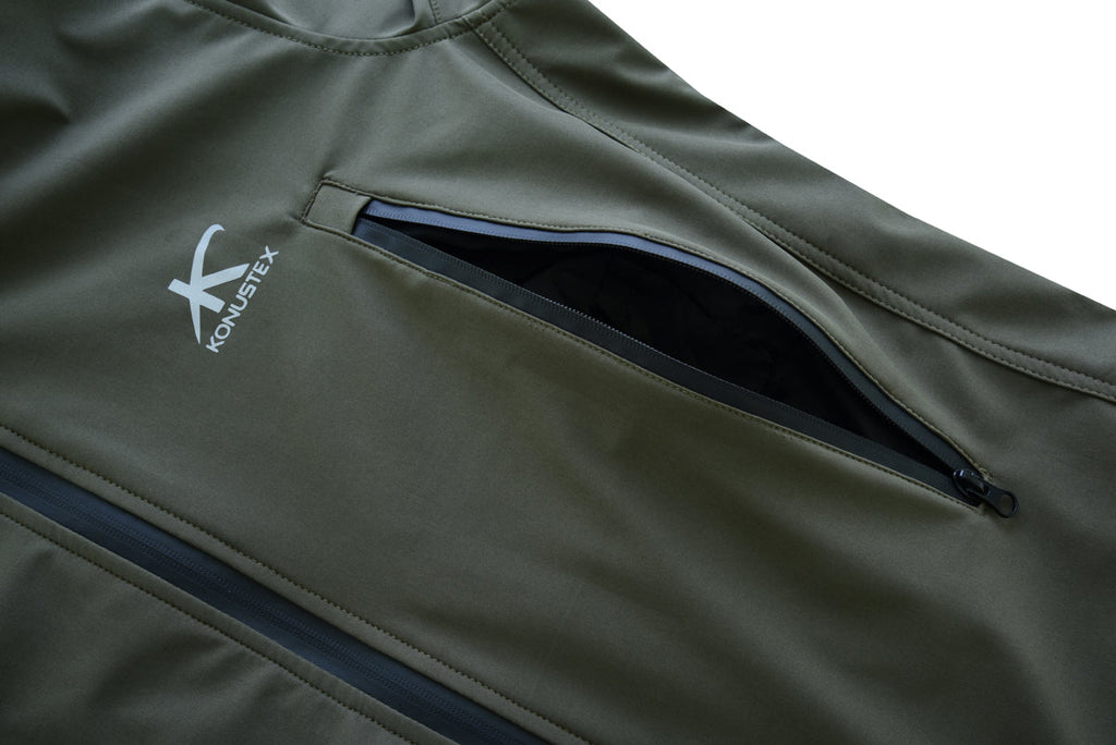 KONUSTEX - Giacca da caccia KONUSTEX GAMEXEL impermeabile leggera #0377 - Caccia Outdoor Ciclismo Fitness, Giacche - OnTheRoad.shop