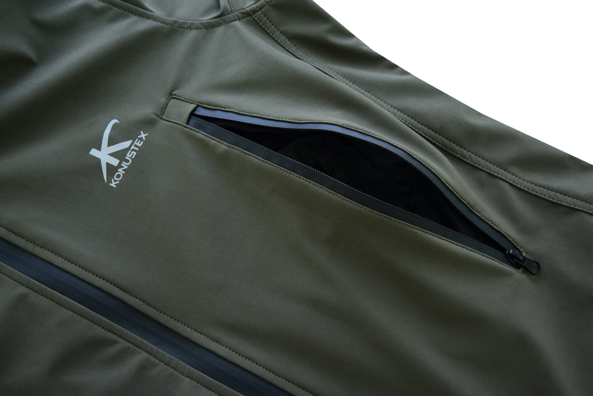 KONUSTEX - Giacca da caccia KONUSTEX GAMEXEL impermeabile leggera #0377 - Caccia Outdoor Ciclismo Fitness, Giacche - OnTheRoad.shop