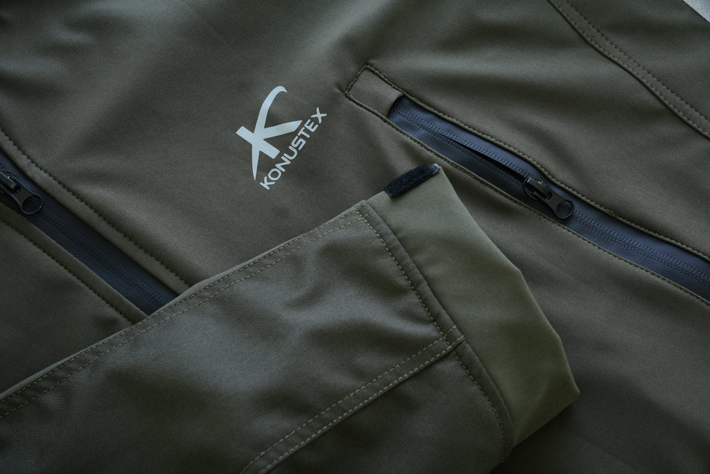 KONUSTEX - Giacca da caccia KONUSTEX GAMEXEL impermeabile leggera #0377 - Caccia Outdoor Ciclismo Fitness, Giacche - OnTheRoad.shop