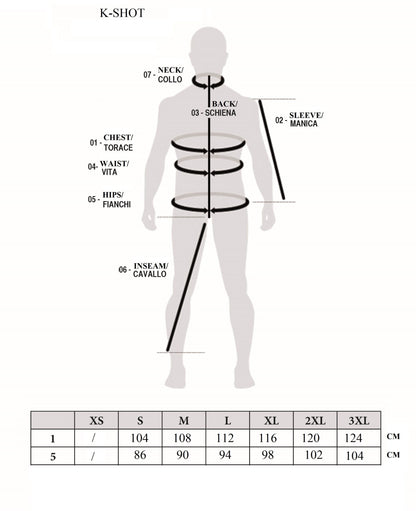 KONUSTEX K-SHOT Gilet da tiro dinamico