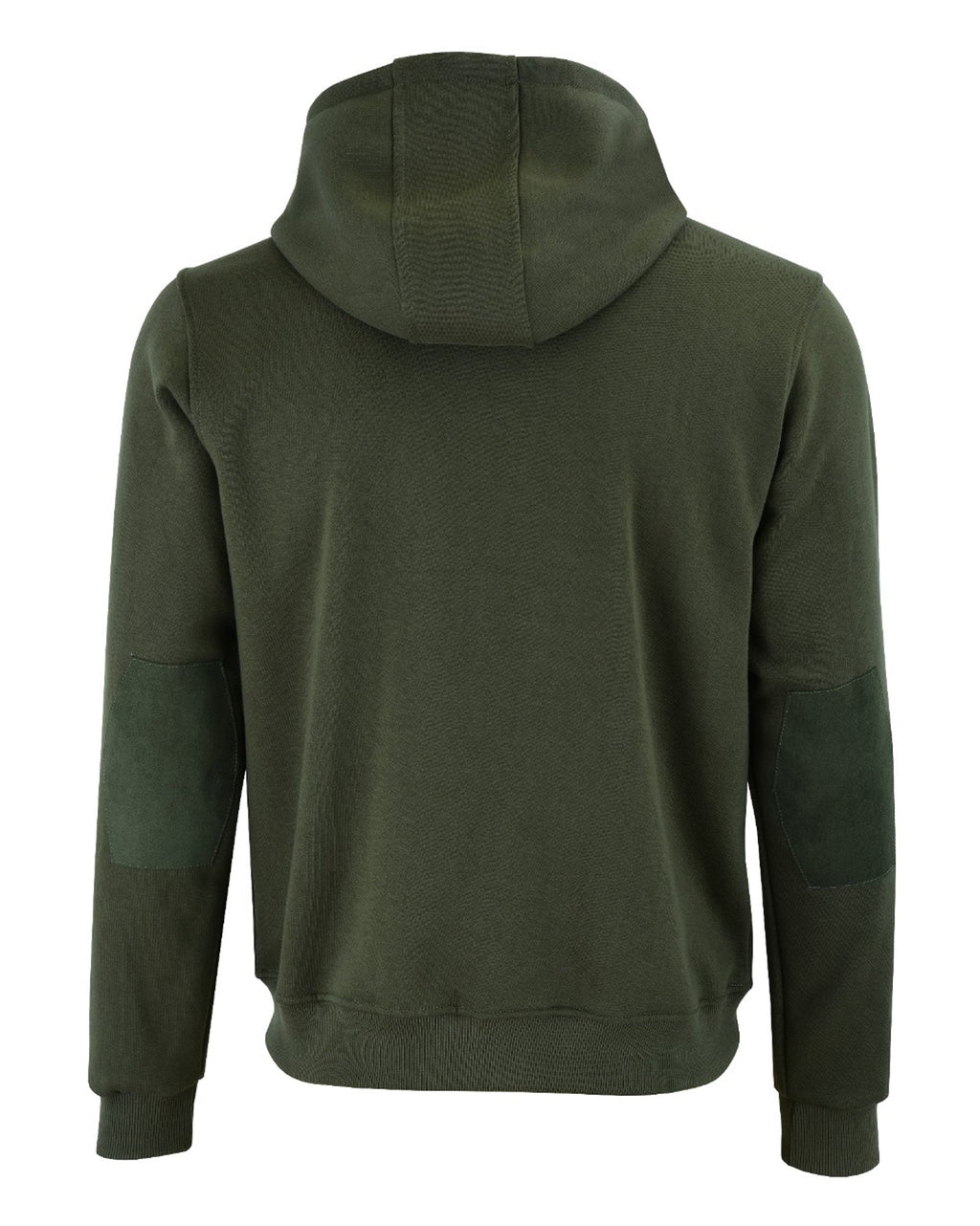 Felpa KONUSTEX LYSEO verde con cappuccio e rinforzi - OnTheRoad.shop - KONUSTEX