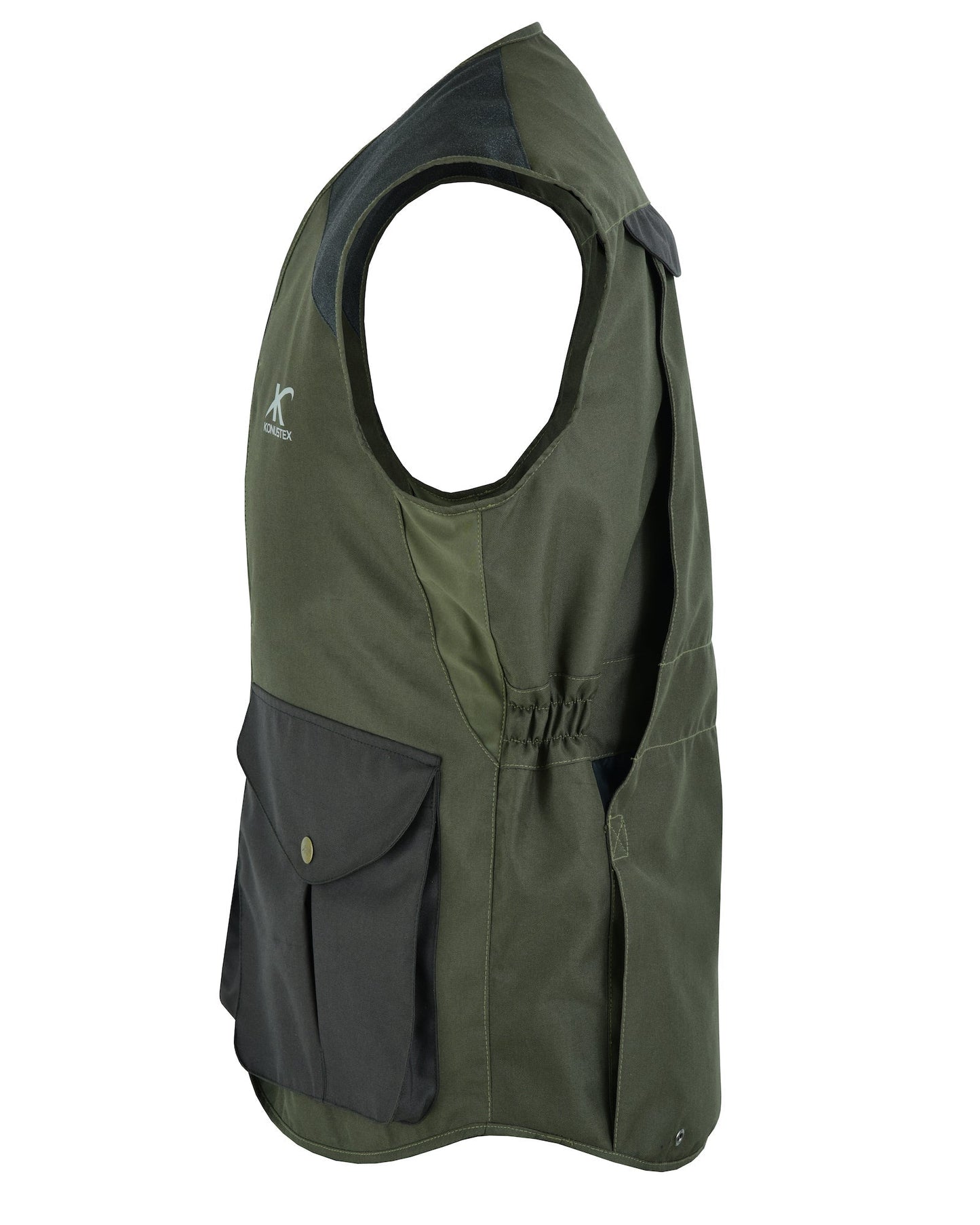 Gilet da caccia KONUSTEX NOTABLE verde #367 - OnTheRoad.shop - KONUSTEX