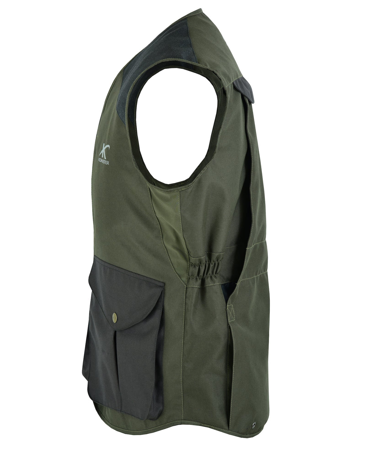 Gilet da caccia KONUSTEX NOTABLE verde #367 - OnTheRoad.shop - KONUSTEX