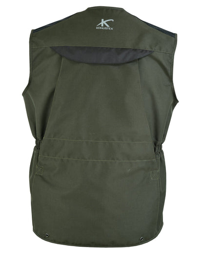 Gilet da caccia KONUSTEX NOTABLE verde #367 - OnTheRoad.shop - KONUSTEX