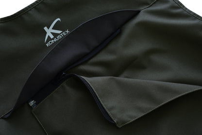Gilet da caccia KONUSTEX NOTABLE verde #367 - OnTheRoad.shop - KONUSTEX