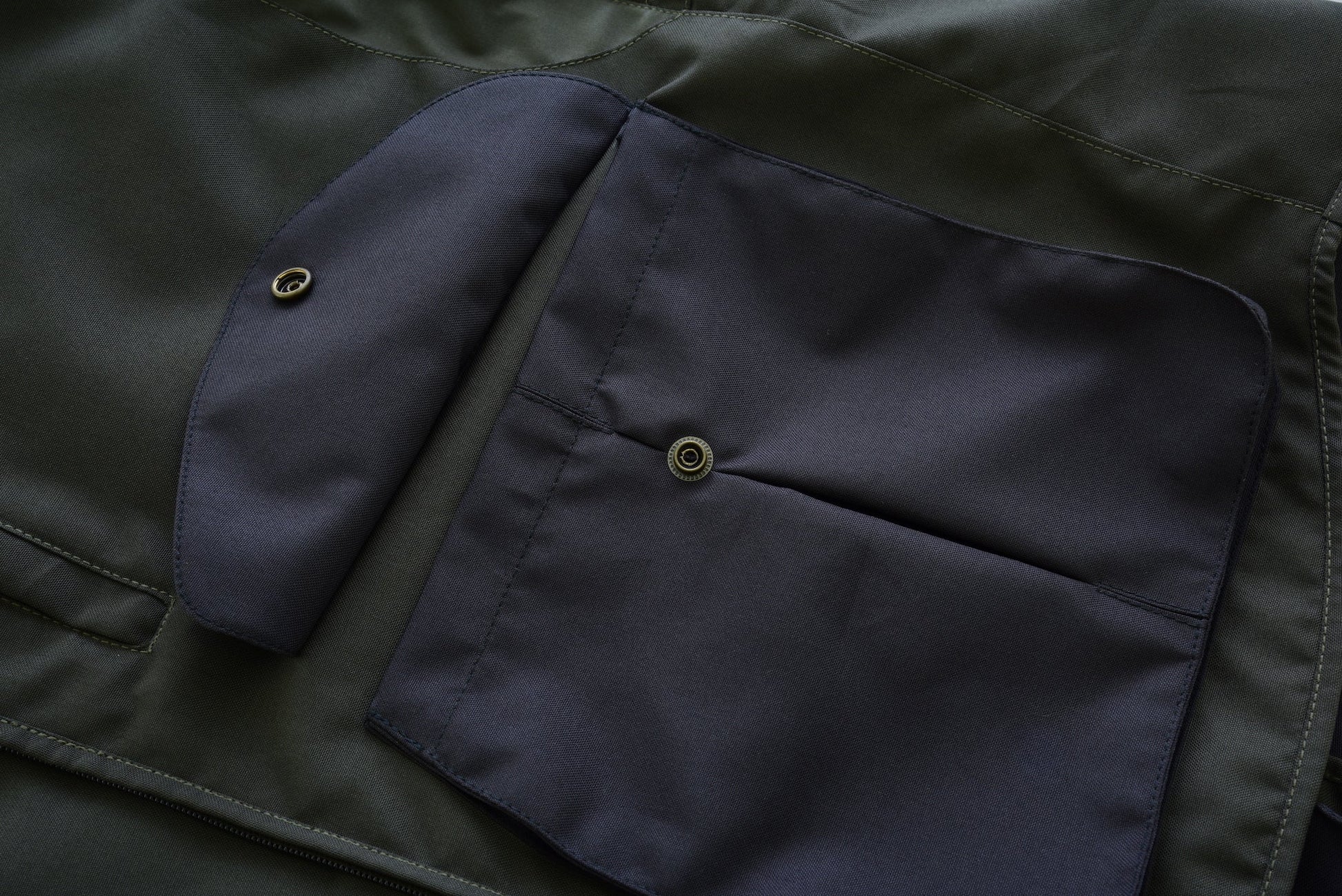 Gilet da caccia KONUSTEX NOTABLE verde #367 - OnTheRoad.shop - KONUSTEX