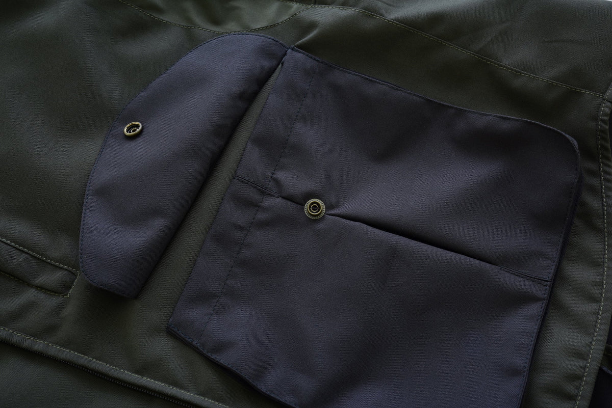 Gilet da caccia KONUSTEX NOTABLE verde #367 - OnTheRoad.shop - KONUSTEX