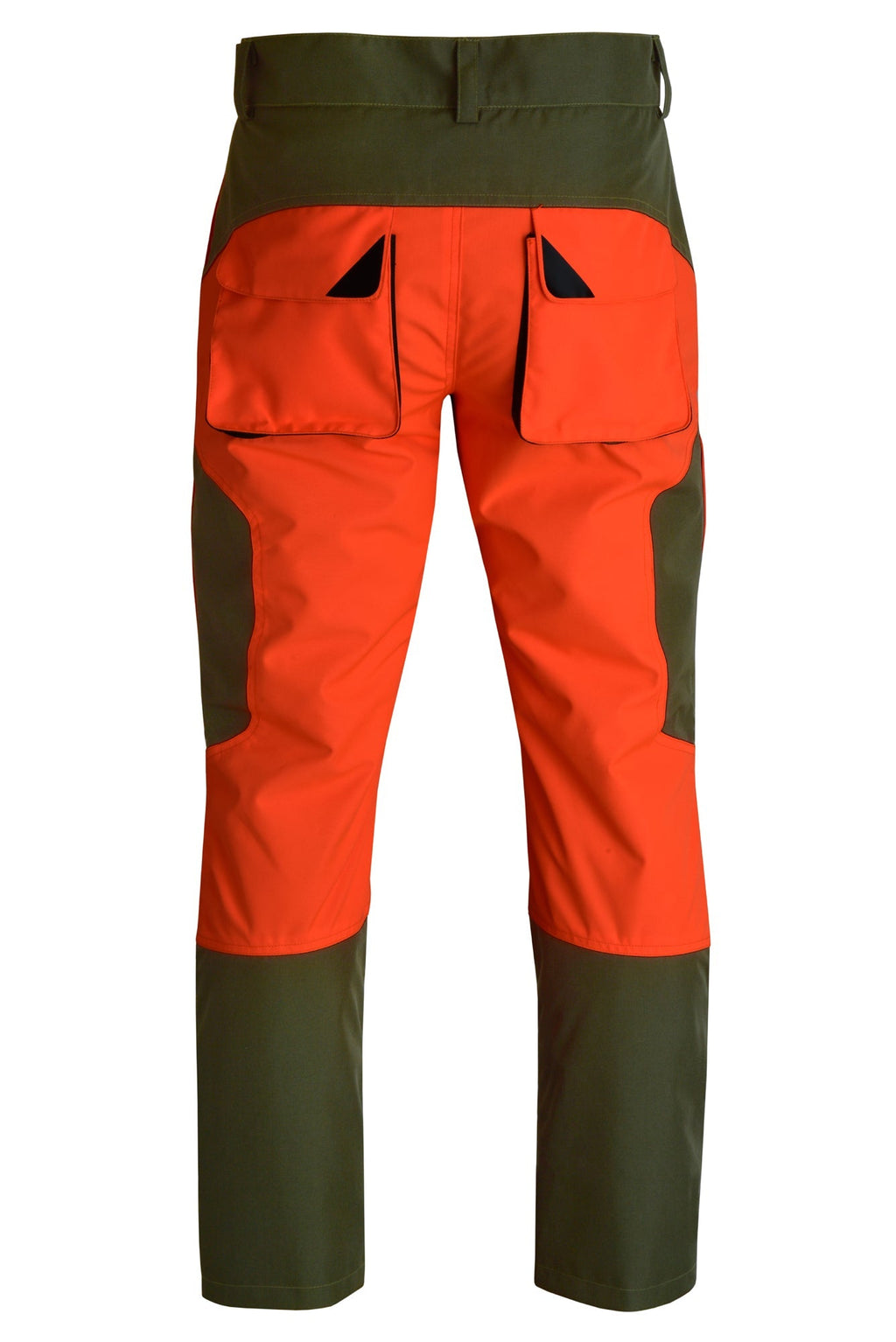 Pantalone da caccia KONUSTEX MAXGAME 2.0 impermeabile con imbottitura rimovibile verde arancione  OnTheRoad.shop - KONUSTEX