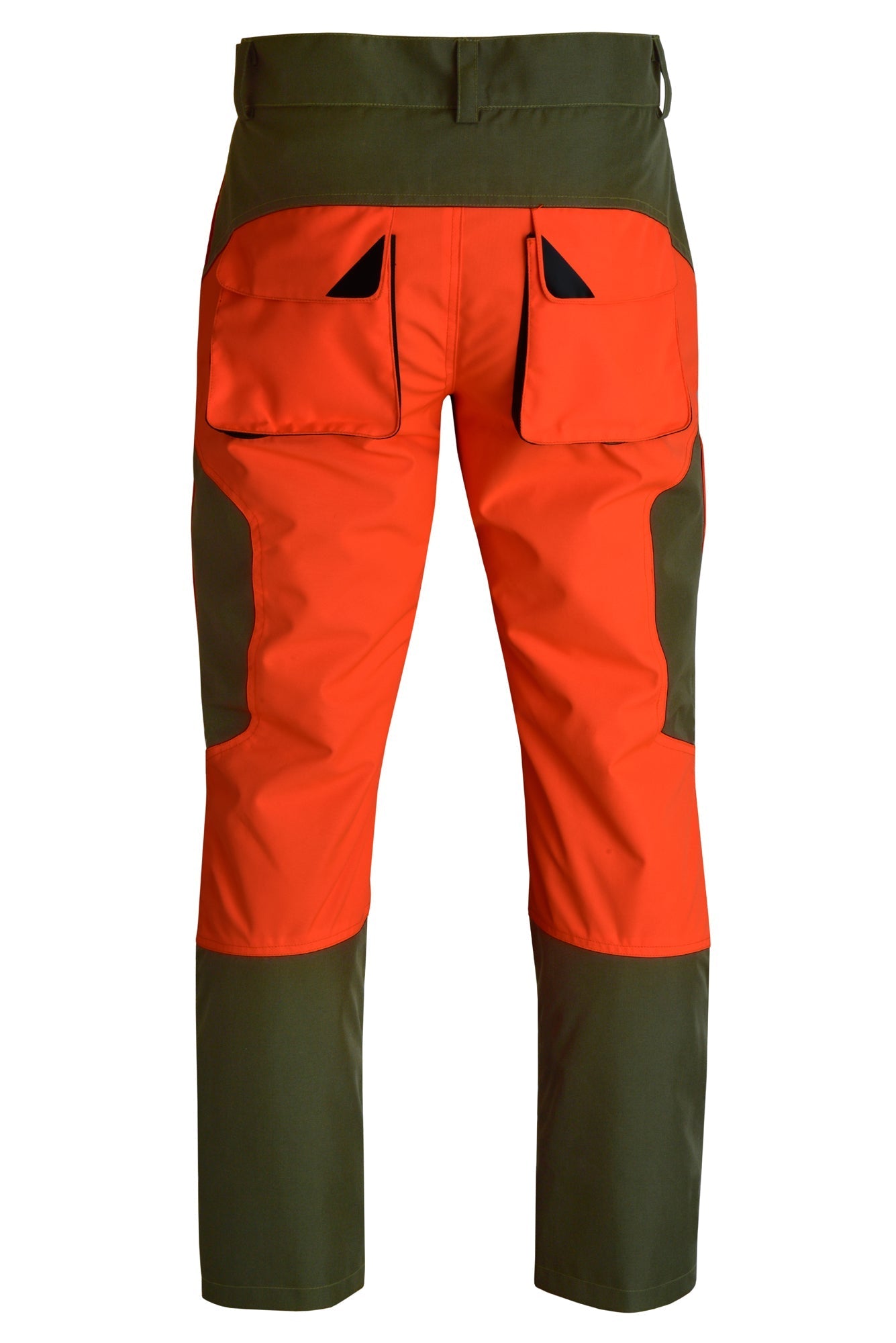 Pantalone da caccia KONUSTEX MAXGAME 2.0 impermeabile con imbottitura rimovibile verde arancione  OnTheRoad.shop - KONUSTEX