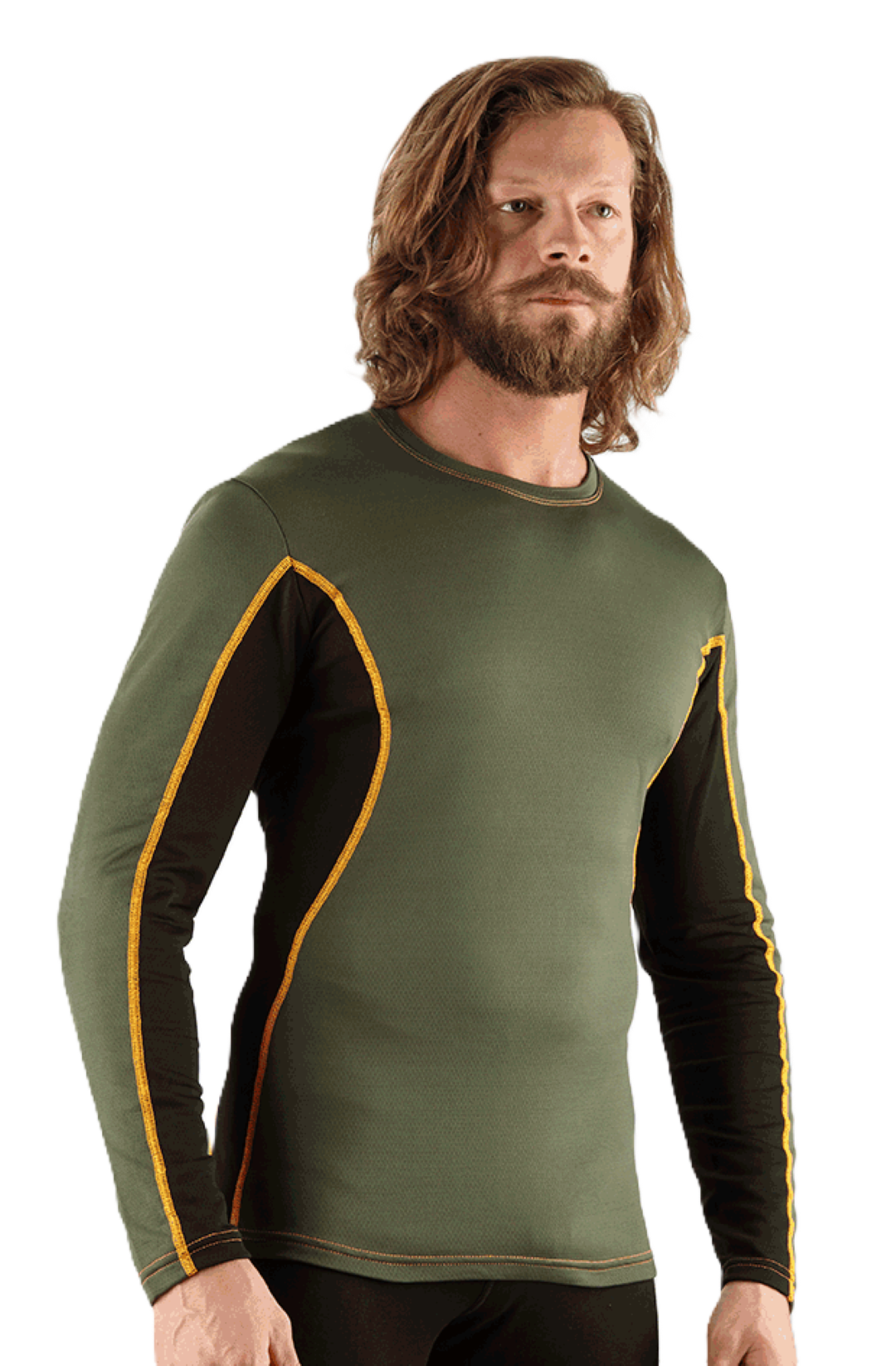 KONUSTEX T-shirt maglia caccia outdoor VIVREMAX-20 Polipropilene verde estiva